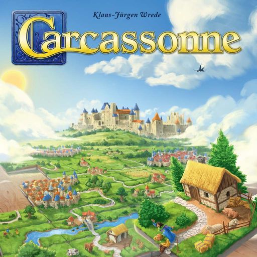 carcassonne rules tiles face up